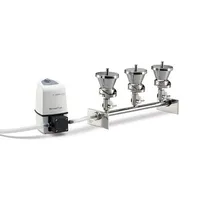 Stainless Steel Funnel, 100 ml, with retention clip